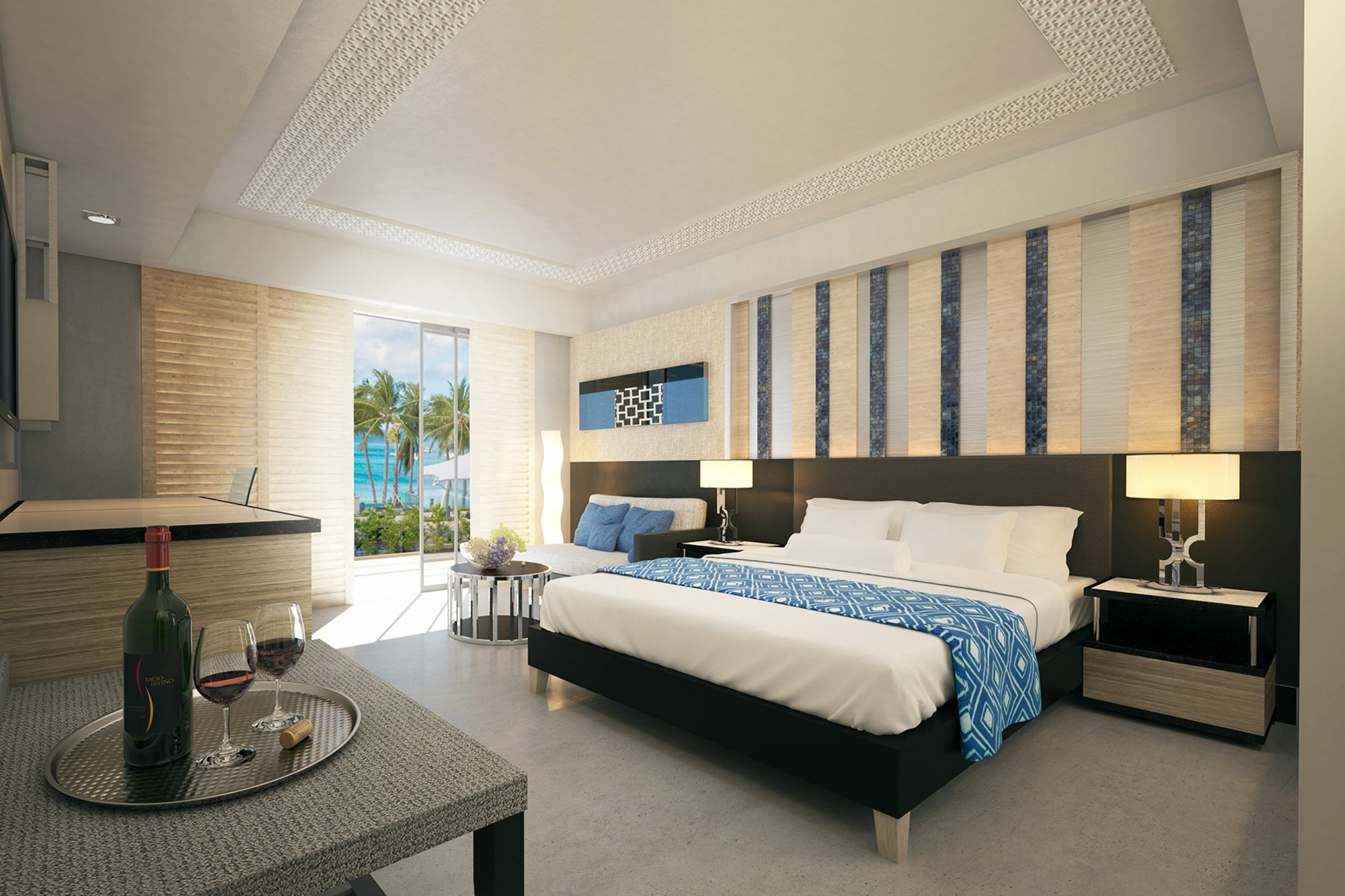Henann Palm Beach Resort Balabag  Экстерьер фото Deluxe Ocean View Room